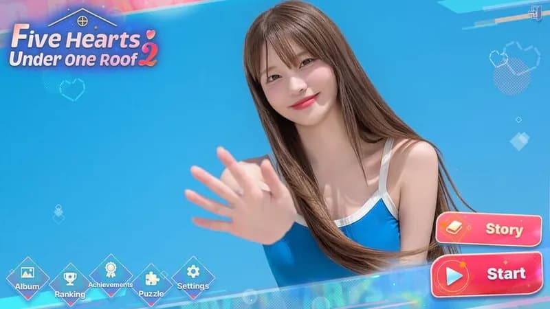 Five Hearts Under One Roof gameplay screenshot 4