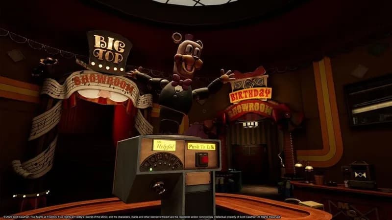 Five Nights at Freddy's: Secret of the Mimic gameplay screenshot 1