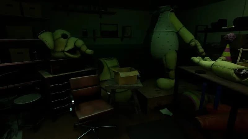 Five Nights at Freddy's: Secret of the Mimic gameplay screenshot 2