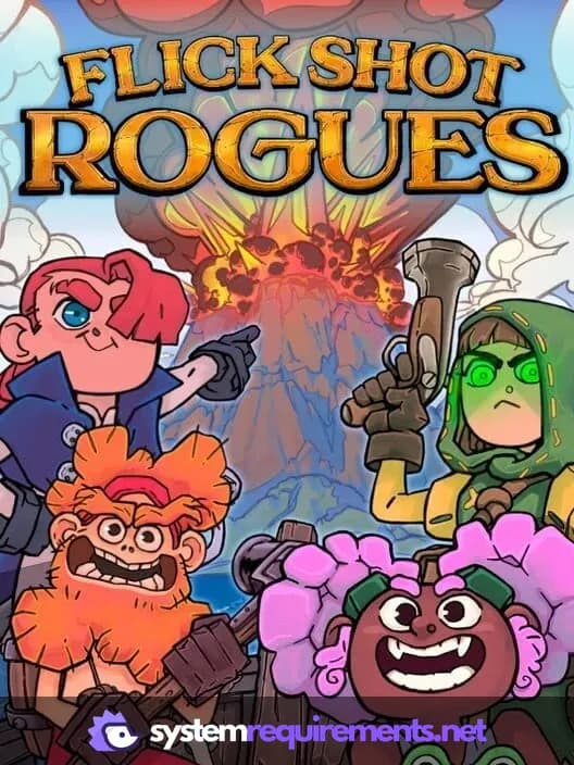 Flick Shot Rogues PC game cover art