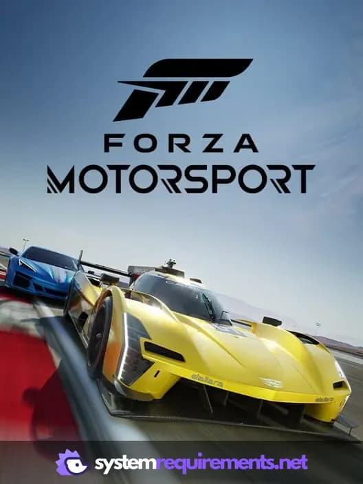 Forza Motorsport PC game cover art