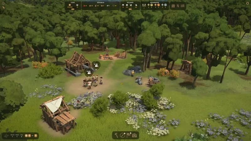 Foundation gameplay screenshot 1