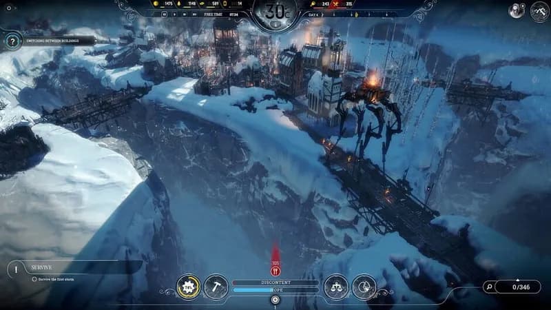 Frostpunk: The Rifts gameplay screenshot 3
