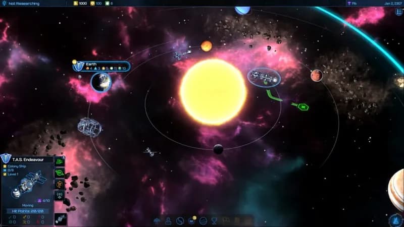 Galactic Civilizations IV gameplay screenshot 1