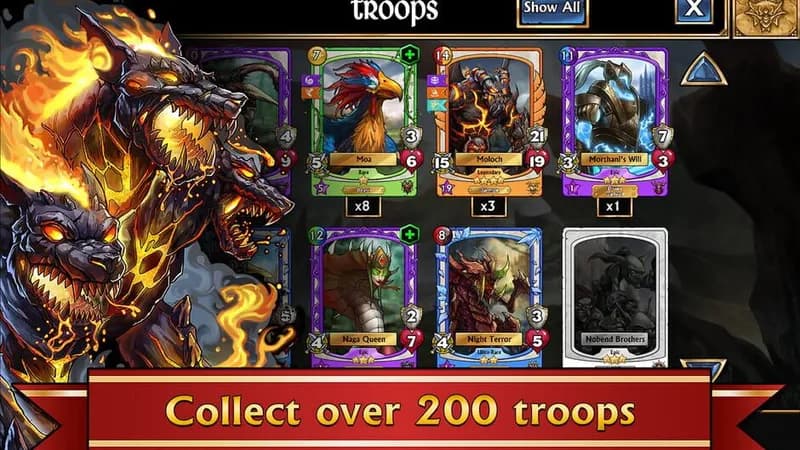 Gems of War - Puzzle RPG gameplay screenshot 3