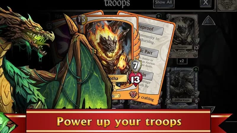 Gems of War - Puzzle RPG gameplay screenshot 4