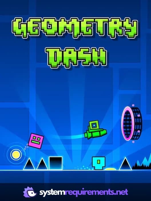 Geometry Dash PC game cover art