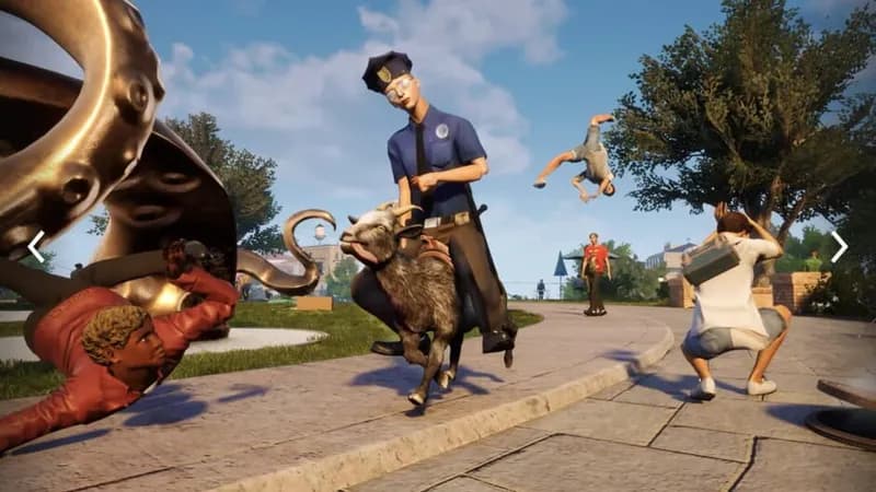 Goat Simulator 3 gameplay screenshot 2