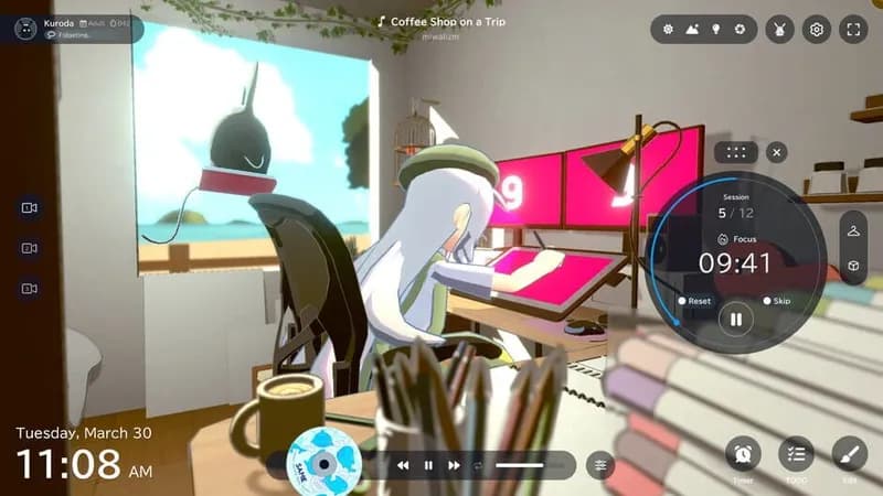 gogh: Focus with Your Avatar gameplay screenshot 1