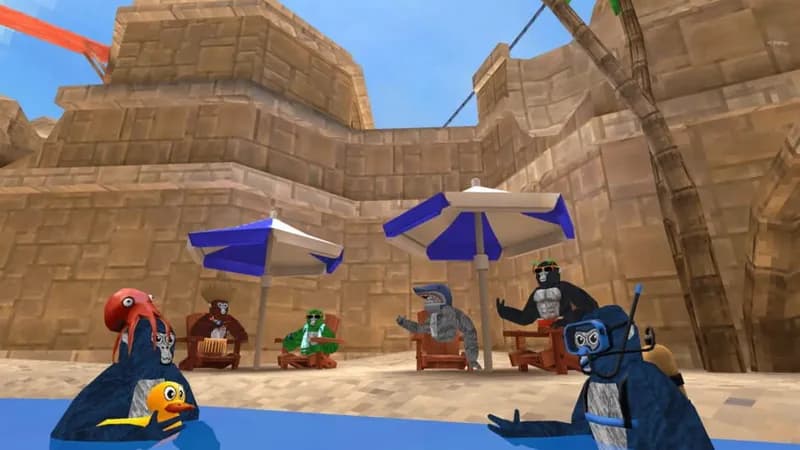 Gorilla Tag gameplay screenshot 1