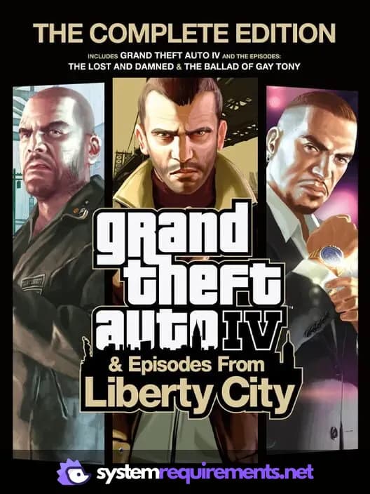 Grand Theft Auto IV: The Complete Edition cover art - view system requirements