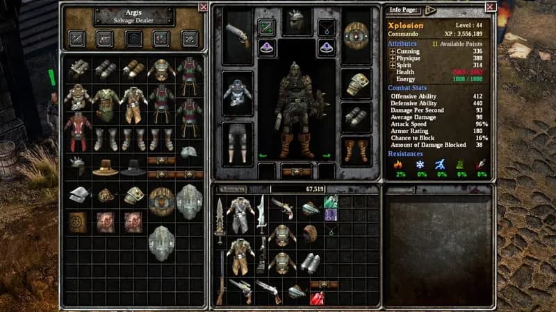 Grim Dawn - Forgotten Gods Expansion gameplay screenshot 4