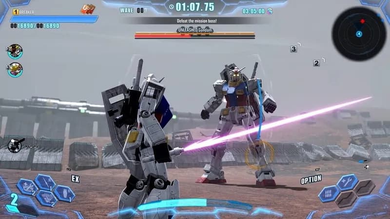 GUNDAM BREAKER 4 gameplay screenshot 1