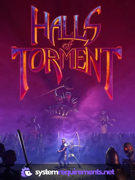 Halls of Torment PC game cover art