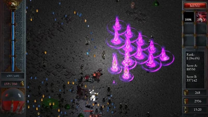 Halls of Torment gameplay screenshot 3