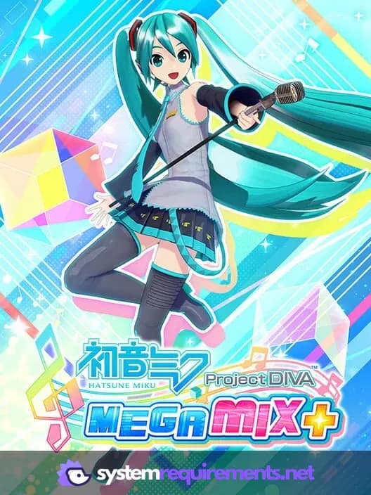 Hatsune Miku: Project DIVA Mega Mix+ cover art - view system requirements