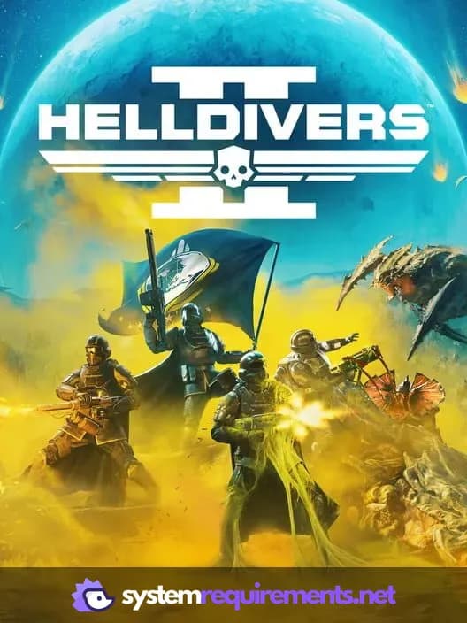 HELLDIVERS 2 PC game cover art