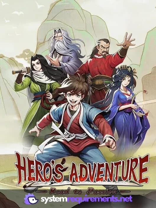 Hero's Adventure: Road to Passion cover art - view system requirements