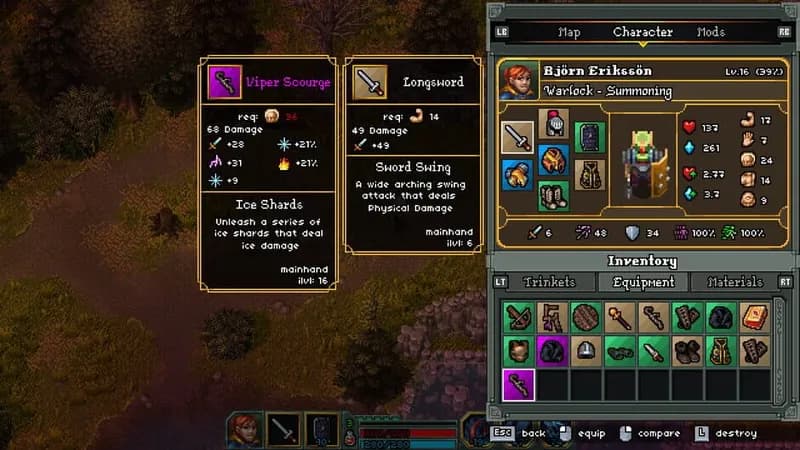Heroes of Hammerwatch II gameplay screenshot 3