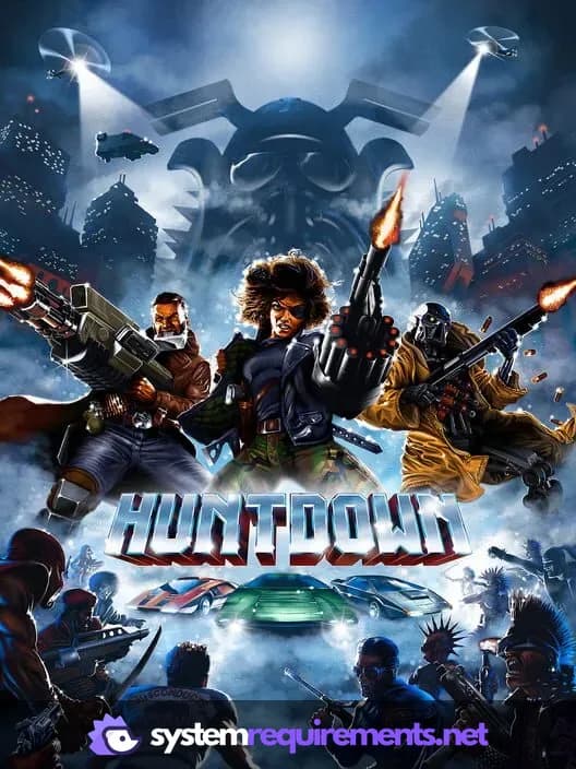 HUNTDOWN PC game cover art