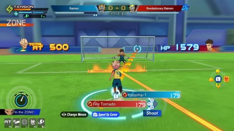 INAZUMA ELEVEN: Victory Road gameplay screenshot 4