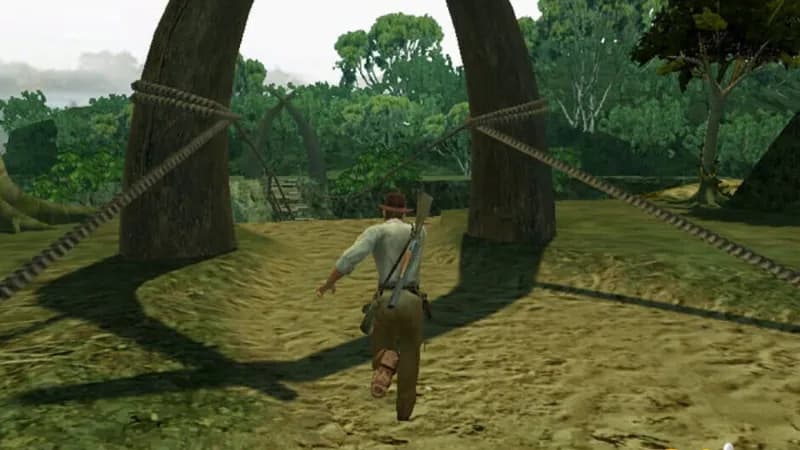 Indiana Jones and the Emperor's Tomb gameplay screenshot 1