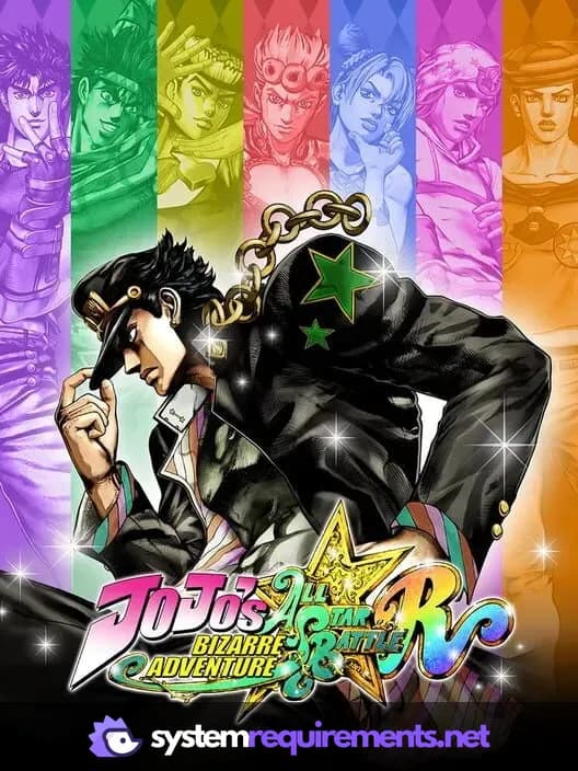 JoJo's Bizarre Adventure: All-Star Battle R PC game cover art