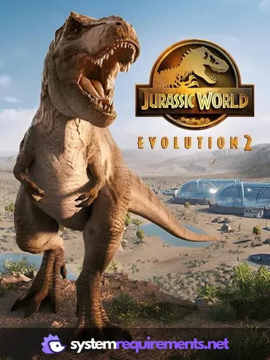 Jurassic World Evolution 2 PC game cover art