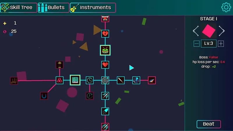 Just Shapes & Beats gameplay screenshot 2