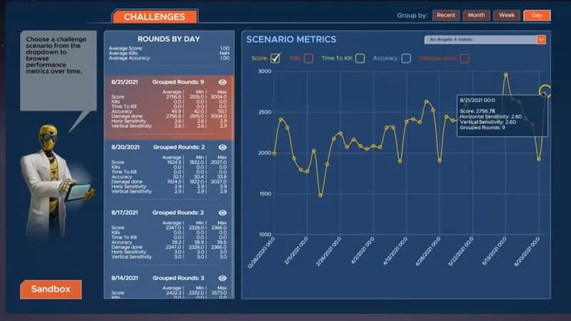 KovaaK's gameplay screenshot 1