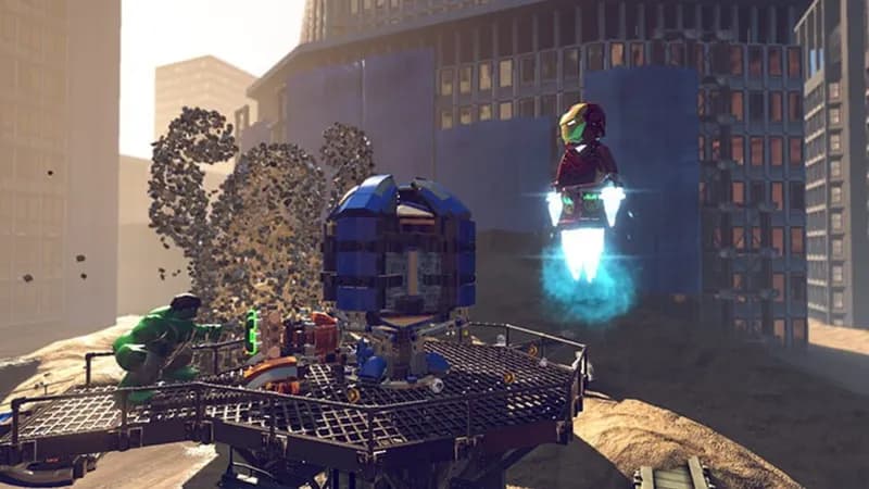 LEGO Marvel Super Heroes gameplay screenshot 1