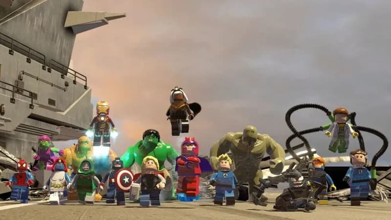 LEGO Marvel Super Heroes gameplay screenshot 2