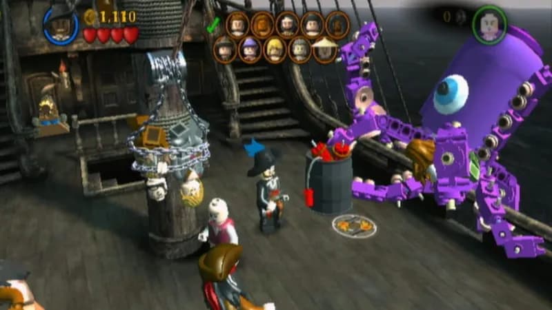 LEGO Pirates of the Caribbean: The Video Game gameplay screenshot 4