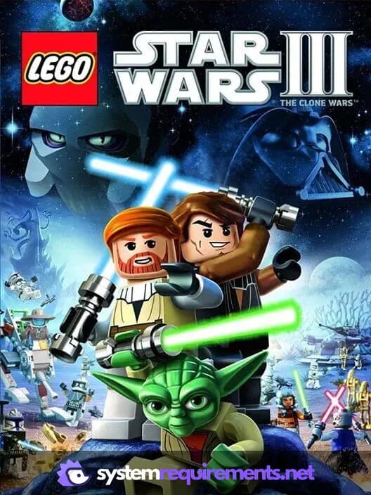 LEGO Star Wars III - The Clone Wars PC game cover art