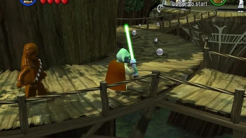 LEGO Star Wars - The Complete Saga gameplay screenshot 1
