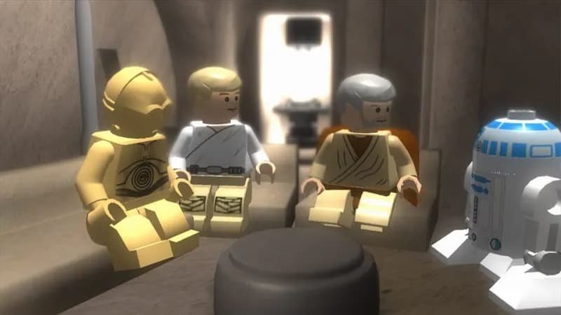 LEGO Star Wars - The Complete Saga gameplay screenshot 2