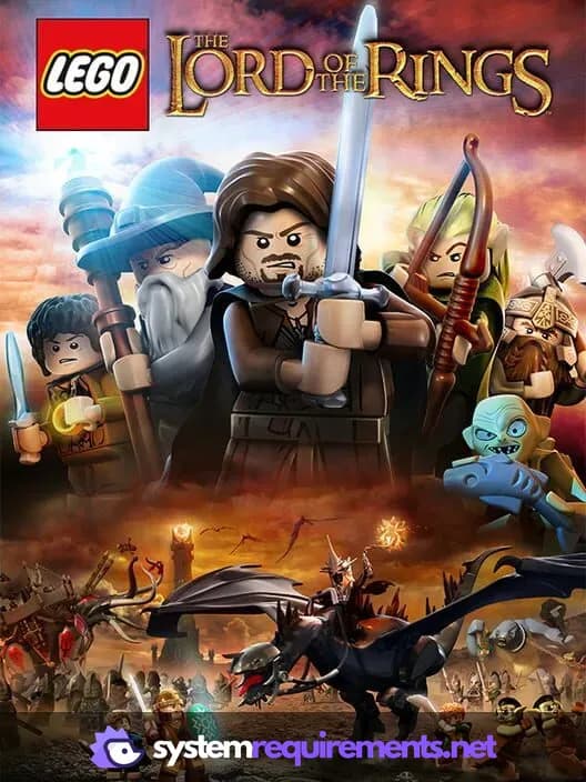 LEGO The Lord of the Rings PC game cover art