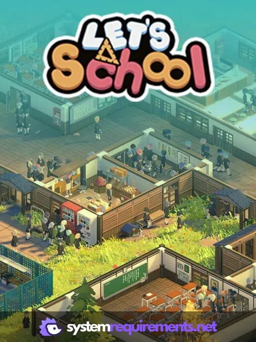 Let's School PC game cover art