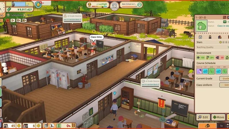 Let's School gameplay screenshot 1