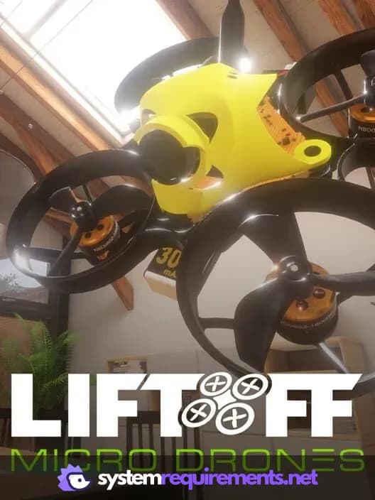 Liftoff: Micro Drones PC game cover art