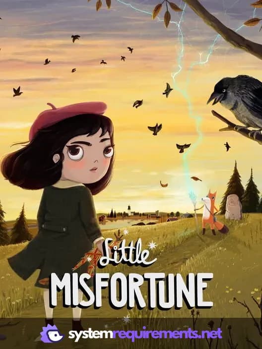 Little Misfortune PC game cover art