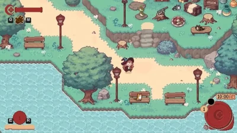 Little Witch in the Woods gameplay screenshot 3