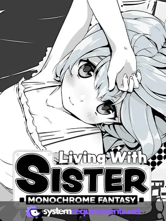 Living With Sister: Monochrome Fantasy PC game cover art