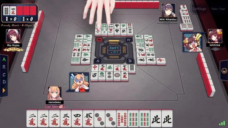Mahjong Soul gameplay screenshot 4