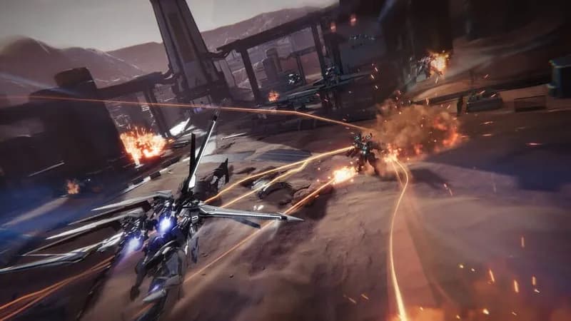 Mecha BREAK gameplay screenshot 4