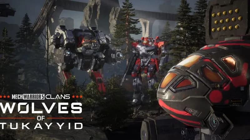 MechWarrior 5: Clans - Wolves of Tukayyid gameplay screenshot 1