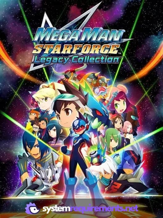 Mega Man Star Force Legacy Collection cover art - view system requirements
