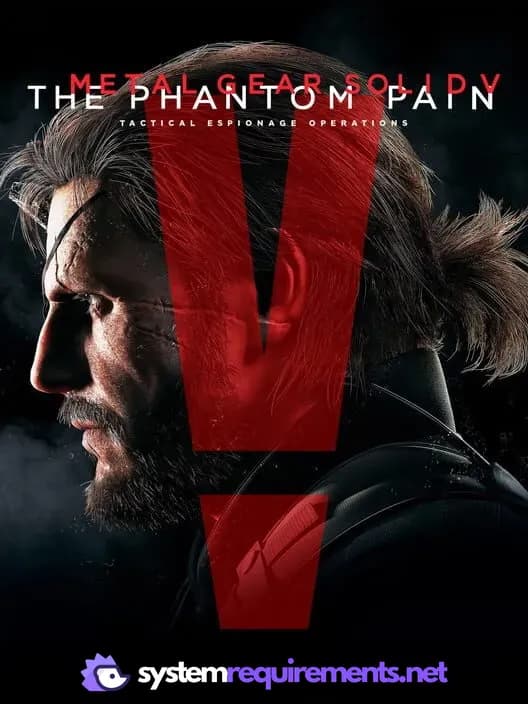 METAL GEAR SOLID V: THE PHANTOM PAIN PC game cover art