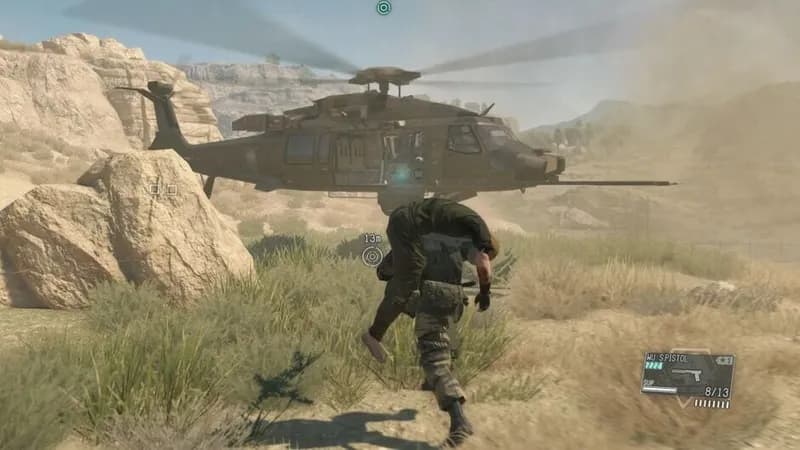 METAL GEAR SOLID V: THE PHANTOM PAIN gameplay screenshot 1