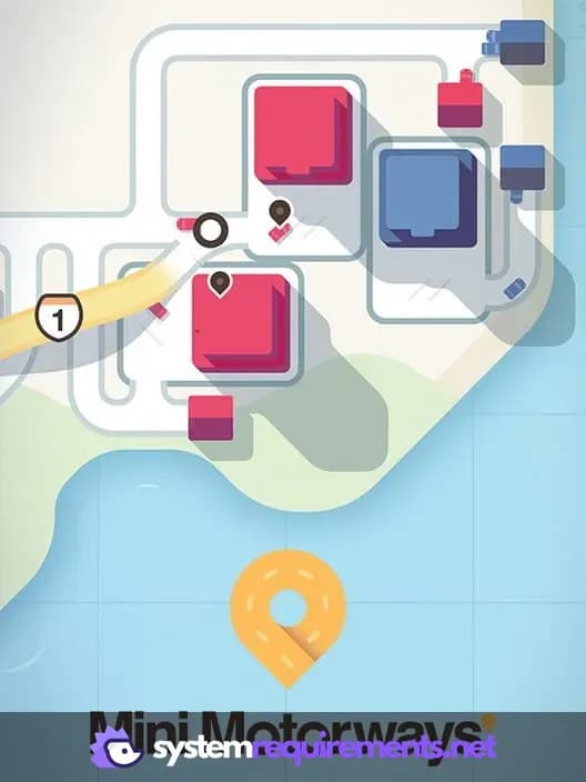 Mini Motorways PC game cover art